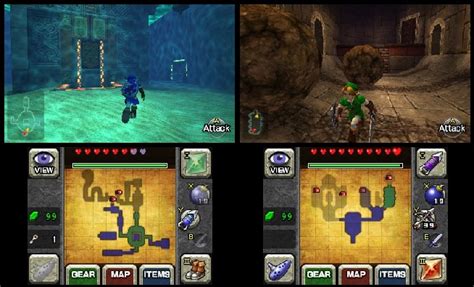 ocarina of time 3d used.